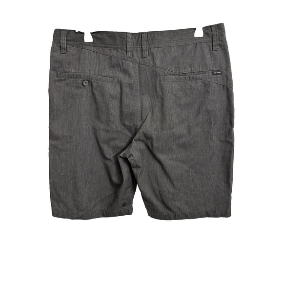 Volcom Men's 36 True To This Gray Skater Shorts Urban Streetwear Y2K 90's Grunge - Picture 2 of 8